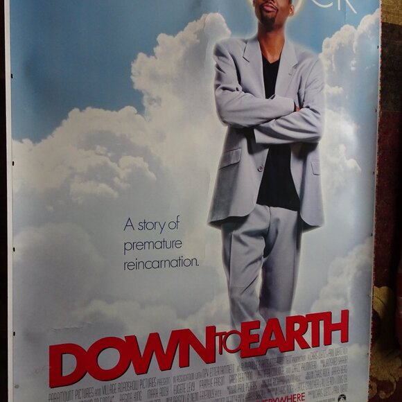 DOWN TO EARTH - MOVIE BANNER WITH CHRIS ROCK - Picture 4 of 5